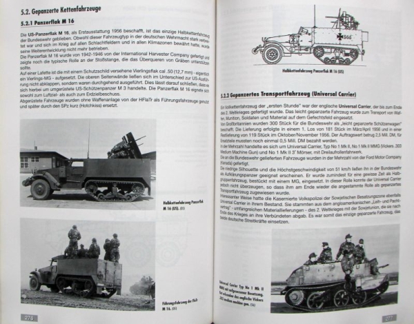 Plate "Fahrzeuge der Bundeswehr seit 1955" Military-History 2005 (7825)